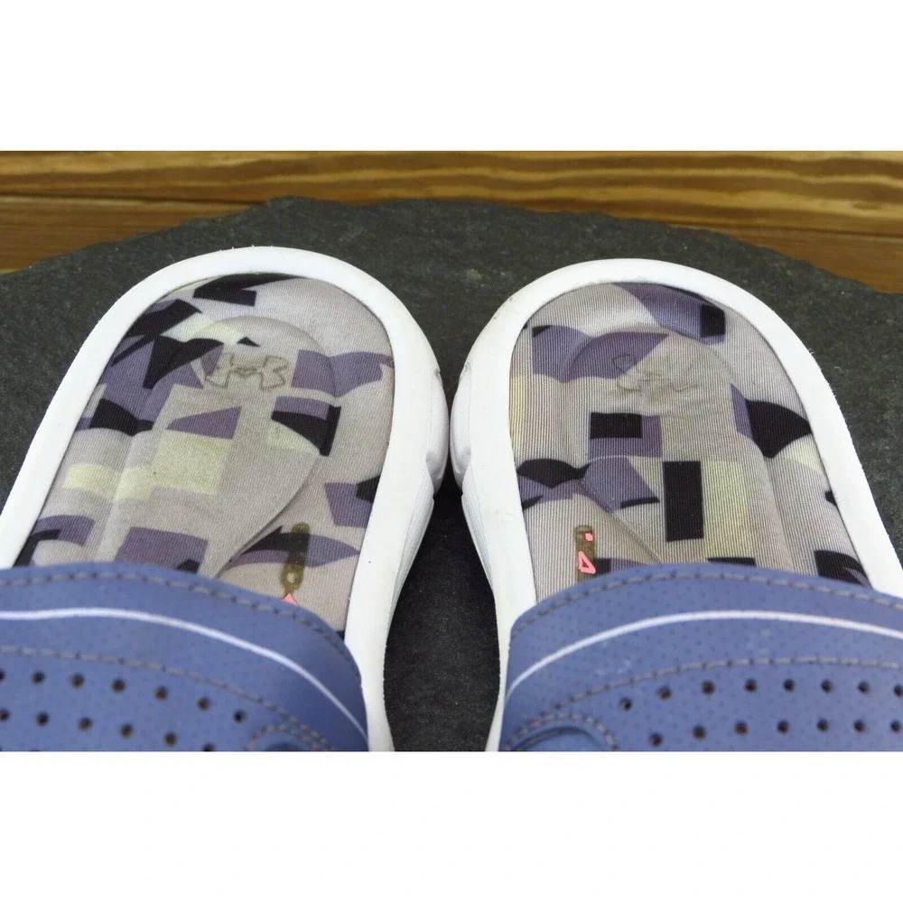 Under Armour Youth Girls Shoes Size 3 M‎ Purple Slides Synthetic 4201465076